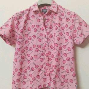 Heart Printed Shirt