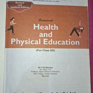 Class 12th Physical Education Book