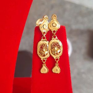 Beautiful New 22crt Gold Earrings