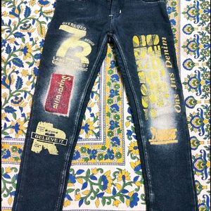 Regular Fit Boys Jeans, Denim attractive Boy Jeans