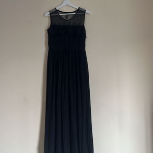 Sexy long black dress sale