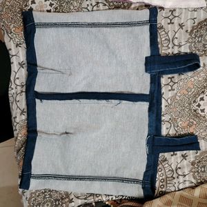 Denim Crop Top