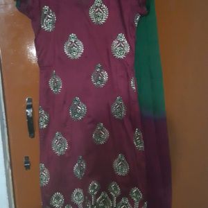 Kurta With Salvar And Dupatta Half Price