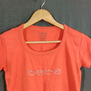 Orange Color T-Shirt ( Women's)