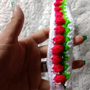 Crochet Tulip Headband