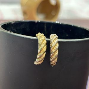 Gold Hoops - 2 Sets