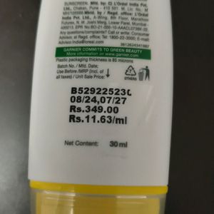 Garnier Super UV Invisible Serum Sunscreen SPF 50