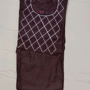 New Brown Kurta