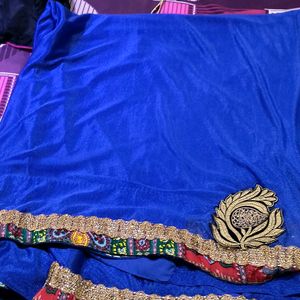 Blue Saree