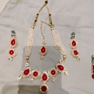 Fix Price Combo Of 7 Necklace And Bangles Set