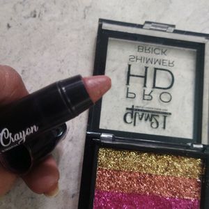 Crayon Lipstick + Shimmer