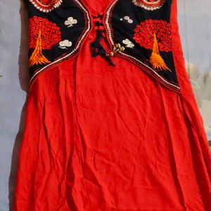 Beautiful Red Kurti