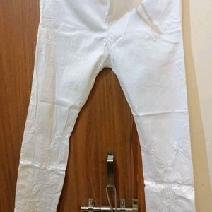 Embroided Pant