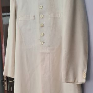 Smart ButterCream self designed SHERWANI for Men