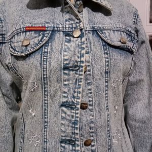 BLUE DENIM JEANS JACKET