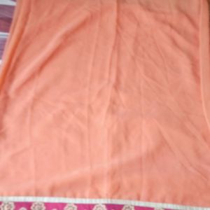 Like New Orange Saree