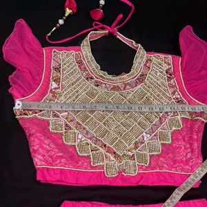 Coins Accepted Beautiful Pink Lehenga