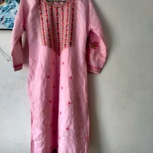 Pink Kurta Set