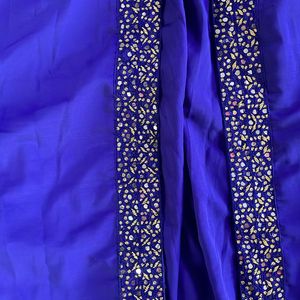 Royal Blue Lengha Choli