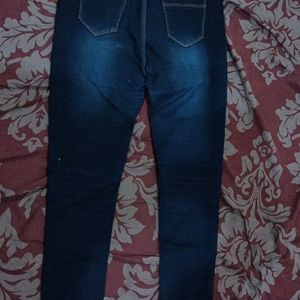 Blue Skinny Jeans For Female