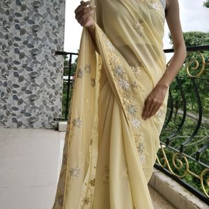 Yellow Saree