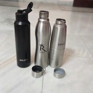 WATER BOTTLE -PEXPO, BOLD FIT AND STEEL BOTTL