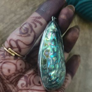 Natural Abalone Shell Pendent