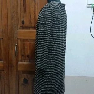 Knee Length Open Sweater