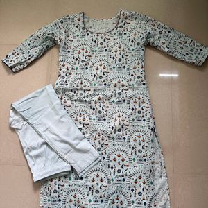 Warley Printed Kurta With Pant