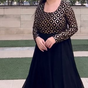 Black Anarkali Suit