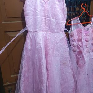 Princess Dress For Girl's Pink