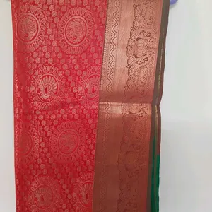 Copper Zaree Silk Saree