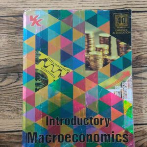 Macroeconomics Class 12 Book