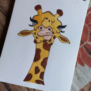 Sassy Giraffe Paint