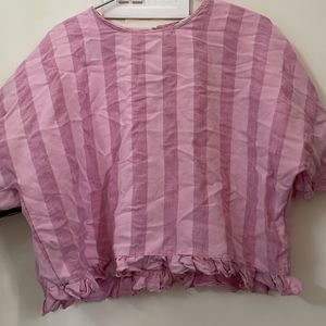 Zara Pink Top