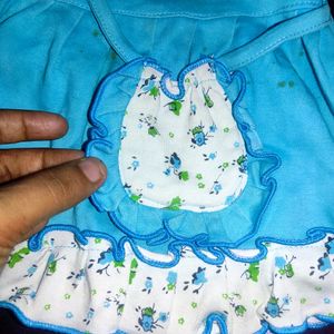 Baby Frock 0 To 6 Month's