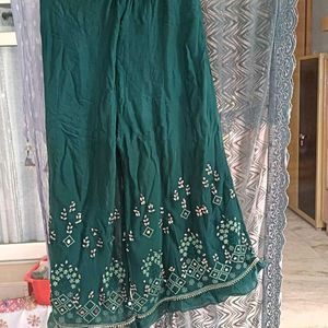 Green Kurta Set