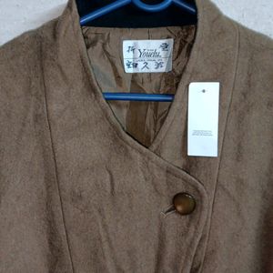 Brown Coat Woolen Jacket