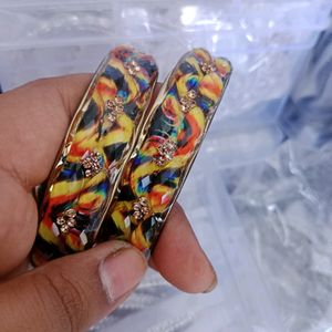 New Bangles Multi Colour Designer Kada