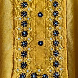 Yellow Kurti