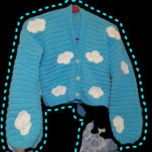 Crochet Cloud Cardigan