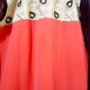 Georgette Kurti For Women Stylish