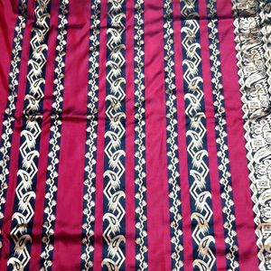 Maroon Puresilk Kanjivaram Saree