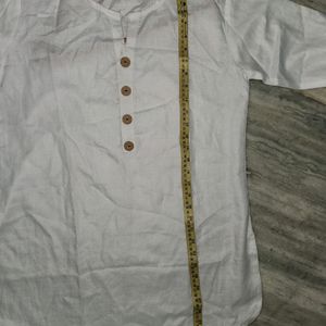 White Formal Kurti