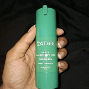 Foxtale Over Night Glow Mask & Sunscreen