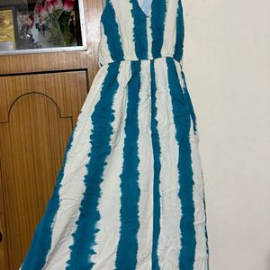 V Neck Long Dress