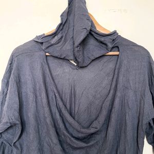 Grey Up & Down Hoodie