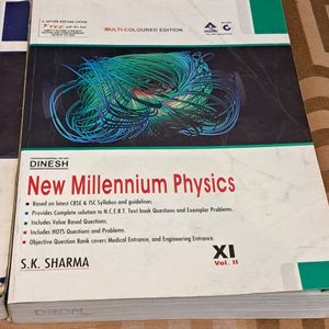 New Millennium Physics Class XI by SK. Sharma