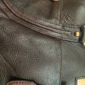 New Leather Women Hand Bag In Brown Color