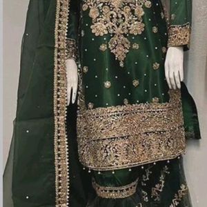 Heavy Bridal Garara Set